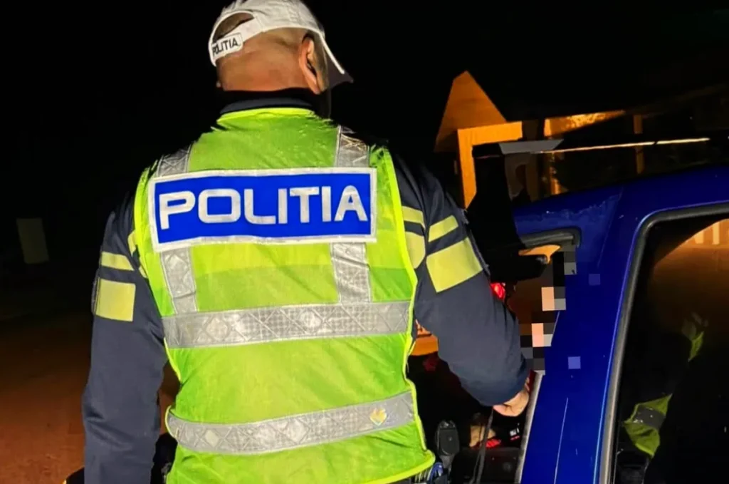 Poliția a oprit un bărbat de 30 de ani pentru alcool în Jina